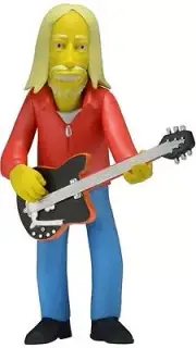 NECA Simpsons 25th Anniversary Under 5" Series 5 Tom Petty Action Figure Toy