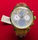 Guess Women's Watch W0330L13 – Elegant Gold Stainless Steel Timepiece