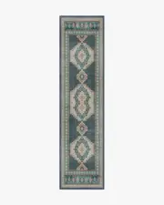 75' x 305' | Machine Washable Runner Rug | Kid & Pet Friendly | Indoor Rug | Rayne Soft Navy Rug | Ruggable