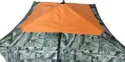 KHAMPA 4-Sided Orange Blind Cap Cover,Blaze Orange Safety Blind Panels