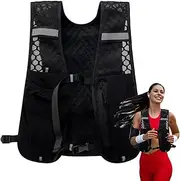[Generic] Running Water Vest - Running Vest with Phone Pocket, Lightweight Hiking & Cycling Waist Pack, Outdoor Sports Hydration Backpack, Water Bottle Holder for Jogging, Trekking & Fitness