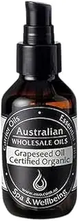 Australian Wholesale Oils Certified Organic Grapeseed Essential Oil 100 ml