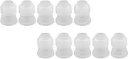 Pack of 10 Icing Nozzle Adaptor Cake Decorating Piping Coupler Kitchen Cream Plastic Cupcake Connector Converter