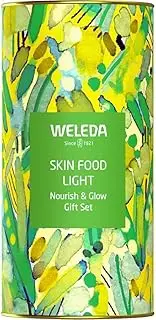 Weleda Skin Food Light Nourish & Glow Gift Set | Skin Food Ultra-Light Dry Oil, Lightweight Spray, Bi-phase formula, Non-greasy, Absorbs Quickly, Skin Food Light Moisturiser For Face And Body, Dry Skin, Certified Natural Skincare, Organic Ingredients