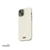 在飛比找蝦皮購物優惠-Moshi iPhone 15 Napa 皮革保護殼 奶酒白