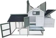 YES4PETS Medium Chicken Coop Rabbit Hutch Guinea Pig Cage Ferret House