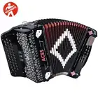 Hohner Hohnica ACES II 34 Button 3 Switches Key of FBE Diatonic Accordion