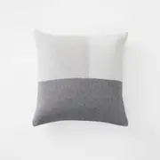 Sheridan Temora Cushion in Powder Grey Cotton/Polyester