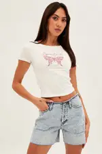 Blue Denim Shorts High Rise Relaxed - Size 14, Women's Relaxed Short