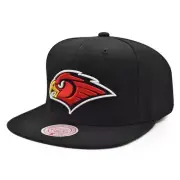 Mitchell & Ness Black NBA Atlanta Hawks HWC Core Basic Snapback - OSFA