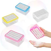 Multifunctional Bubble Forming Roller Soap Storage Dish Box