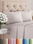 400 Thread Count Cotton - King Size Sheet Set - 100% Cotton Sheets -