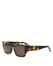 Celine 3 Dots Hd Geometric Sunglasses, 53mm