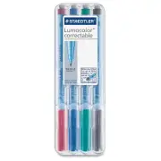 Lumocolor Correctable Marker Pens - Fine Marker Point Type - 0.6 Mm Marker Point