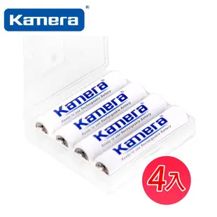 KAMERA 鎳氫電池 佳美能4號低自放充電電池（4入1組） (5折)
