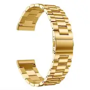 Metal Watchband Stainless Steel Watch Strap Bracelet for Fitbit Versa 3/Sense H