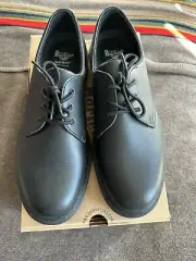 NWT- Dr. Doc Martens 1461 SR Steel Toe Black Shoes Men US SIZE 14 MONO