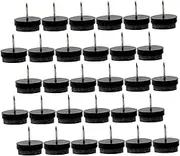 TEHAUX 50pcs Scratch Floor Mats Felt Plastic Material for Hardwood Floors Furniture Sliders for Chairs