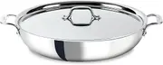 All-Clad D3 Stainless 3-ply Sunday Supper Pan, 7 Quart, Stainless Steel