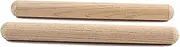 HONITANO 2 Pcs Mini Wooden Drumsticks Lightweight Rhythm Sticks for Beginners Percussion Instrument Accessories present for Music Enthusiasts Light Brown