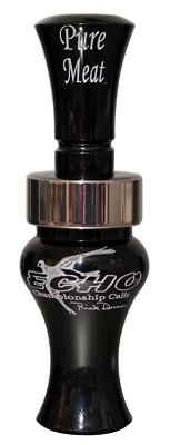 Echo Calls 79019 Pure Meat Open Call Double Reed Mallard Sounds Attracts Ducks B