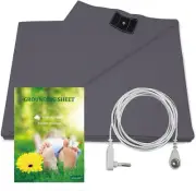 Grounding Sheet with Grounding Cord,Made with Premium Cotton and Pure Silver Fib
