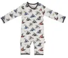 NWT Magnetic Me Baby Modal Romper Sleeper Hares on Hogs Newborn