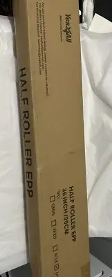 36 Inch High Density Half Round Foam Roller for Pain Relief Back Leg Muscle