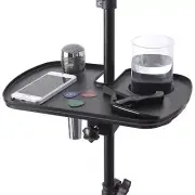 Plastic Microphone Stand Tray Stage Concert Performance Vocal Guitar Accessor...