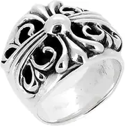 [Treasure Bay] TreasureBay Men's Solid 925 Sterling Silver Ring, Mens Celtic Ring Different