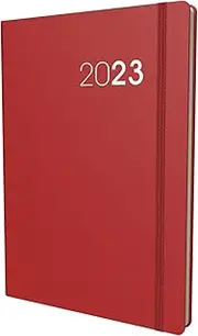 Collins Legacy Week To Opening 2023 Diary, Size A5, Red