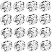 KONTONTY Aluminum Alloy Conversion Nut 1/4 Female to 3/8 Male Screw for Mic Stand Adapter