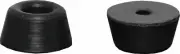 15mm Round Bolt On Rubber Feet Pk 100