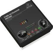 Behringer MIC-300 Tube Ultragain Microphone Preamp w/ Limiter MIC300