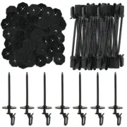 Plastic Professional Solar Panel Mesh Clips for Weld Mesh Pigeon Bird Proofing