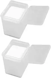 FRCOLOR 400pcs/2 Boxes Lash Adhesive Wipes Lash Extension Glue Remover Cleansing Pad Easy to Carry