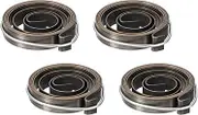 uxcell Drill Press Spring Drill Press Quill Feed Return Coil Spring Assembly Spring Steel Chemical Blackening Finish 1100mm Expand Long 45 x 10 x 0.8mm 4 Pcs