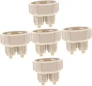 Abaodam 5pcs Replaceable Co2 Diffuser Bottle Caps Aquarium Co2 Bottle Covers Generator Bottle Caps Portable Bottles Lids Replacement Bottle Caps Aquarium Supplies