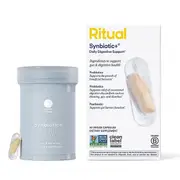Ritual Synbiotic+ - Probiotic, Prebiotic, Postbiotic, 3-in-1 Formula For Gut Health And Digestive Support Vegan Capsules - Mint Essenced - 30ct