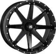 HL10 Wheel Gloss Black 15x7 4/137 5+2 40mm Can-Am Maverick X3 4x4 17-22