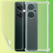 Hydrogel Screen Protector Film Soft Back TPU Case f T-Mobile OnePlus Nord N30 5G