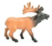 Elk, Wapiti, Realistic, Lifelike, Stuffed, Soft, Toy, Animal, Kids 12" F3530