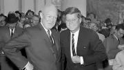 Dwight Eisenhower & John Kennedy Political, Presidential Reproduction photo