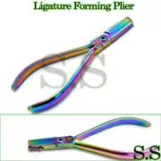 Ligature Forming Plier Multi Rainbow Color Orthodontic Instruments DP-01
