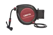 Certa Retractable Garden Hose Reel with Spray Nozzle - 30m