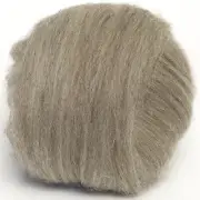 Shetland Top (Natural Grey) 100g Wool Roving Spinning Fibre Felting Arm Knitting