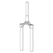 RockShox CSU Revelation DebonAir - 29" 51 Off-set 35mm Aluminum