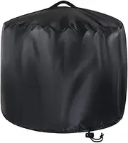 Fire Pit Cover, 420D Oxford Fabric Cover, Durable Fire Pit Cover, Waterproof and Windproof Fire Pit Covers Made of 420D Oxford