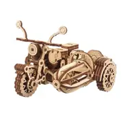Ugears 130pcs Hagrid's Flying Motor Bike Wooden Mechanical DIY 3D Model Kit 14y+