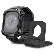 Spigen S350 Stand and Tough Armor Pro Metal Designed for Apple Watch 9/8/7 45mm